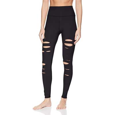 Alo Yoga Women's Ripped Warrior Leggings